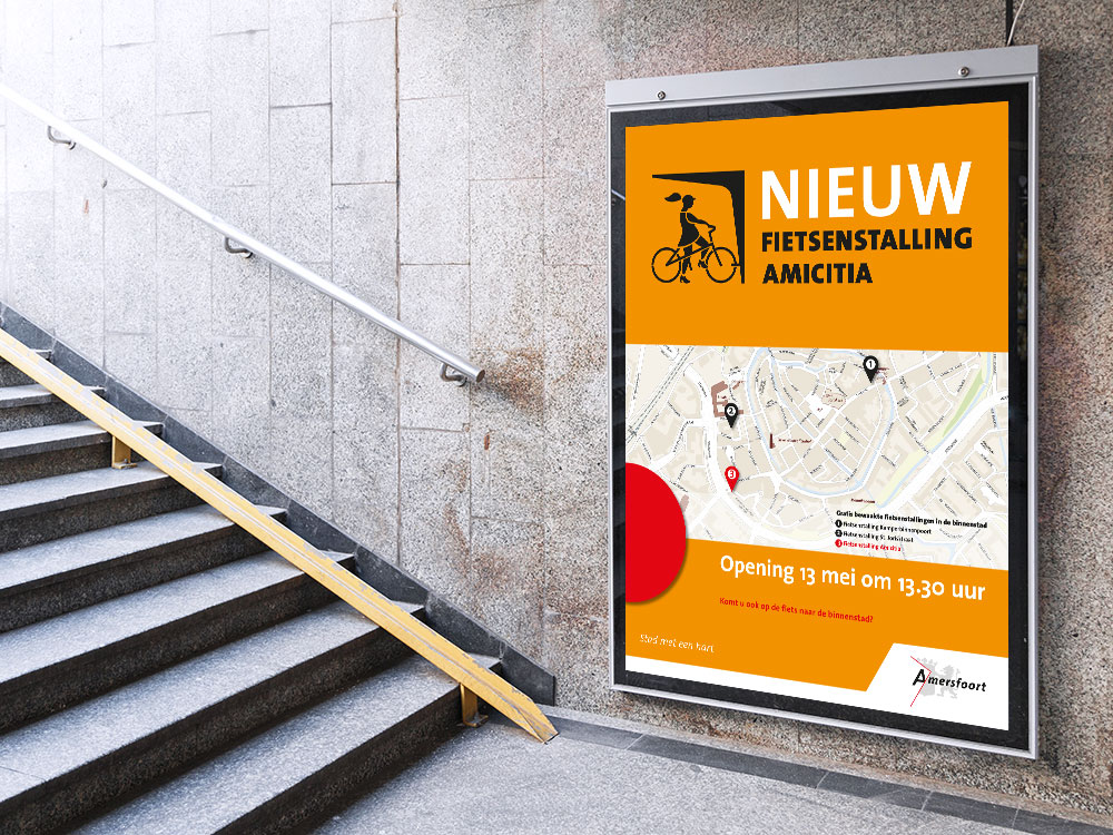 poster-fietsenstalling-Amersfoort